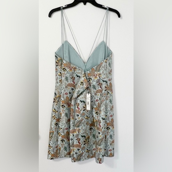 Alice + Olivia NWT RARE Tayla Jacquard Paisley Mini Lantern Dress Women’s 14 - Picture 11 of 16